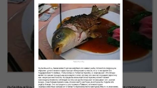 САМЫЕ УЖАСНЫЕ БЛЮДА В МИРЕ смотреть онлайн