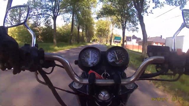 Honda CB 750 ONBOARD смотреть онлайн