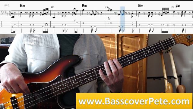 Stretch Why Did You Do It Bass Cover Tabs Score Chords Transcription