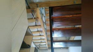 НАТЯЖНОЙ ПОТОЛОК и ЛЕСТНИЦА | КАК?