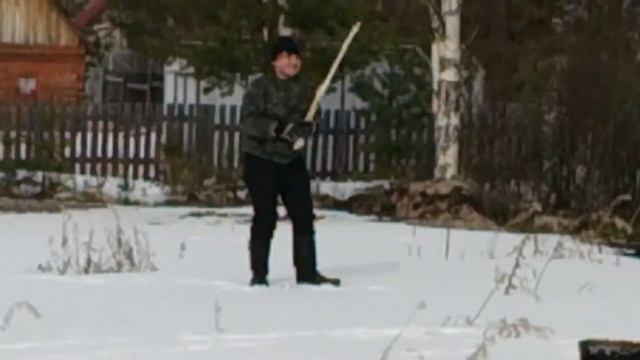 Монтаж винтовых свай зимой СК НЭО смотреть онлайн