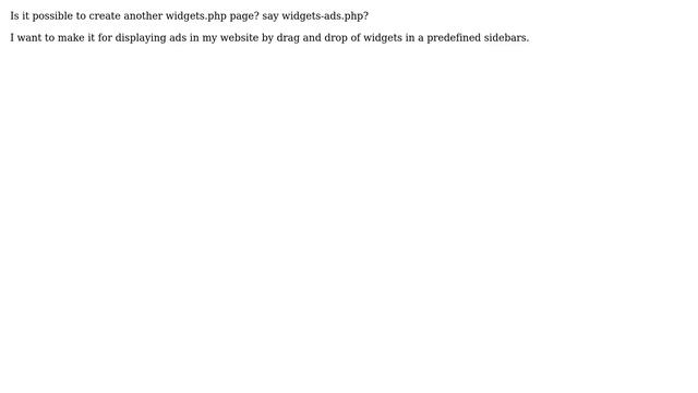 Wordpress: How to create another widgets.php page? (2 Solutions!!) смотреть онлайн