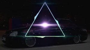 А едет катится занижена приора (bass x1000)