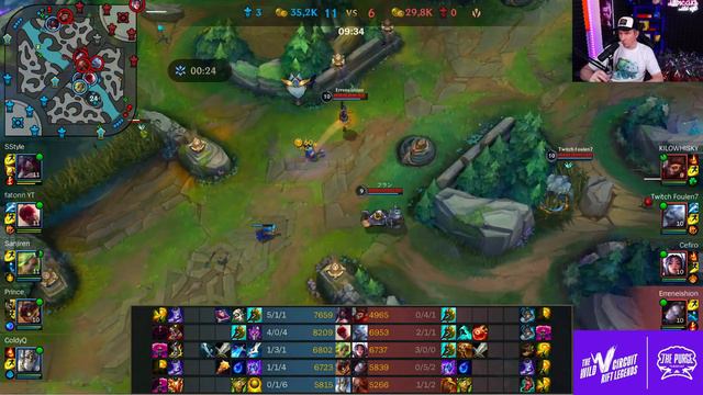 ТУРНИР THE RIFT LEGENDS | ГРУППОВОЙ ЭТАП ДЕНЬ 5 | LOL WILD RIFT СТРИМ