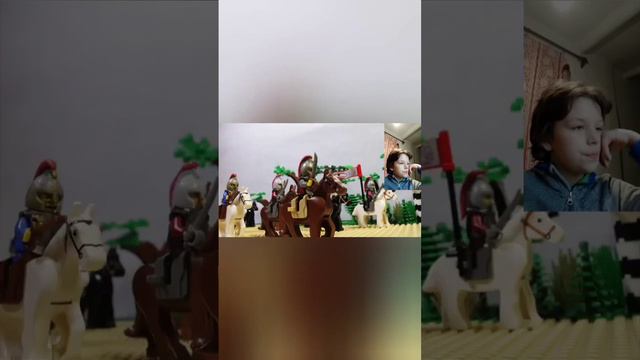 Лего анимация от Legocrazymotion Бородино ( реакция ) !!!