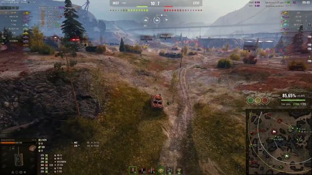 МАСТЕР WoT ? Ст Польши CS-44 - танк герой ! За всю команду тащил бой ! смотреть онлайн
