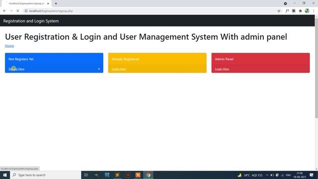 User Registration & Login With Admin Panel V2 | PHPGurukul смотреть онлайн