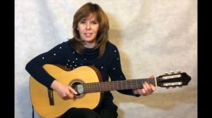 "Мама" (Плывет в облаках луна) как играть песню на гитаре