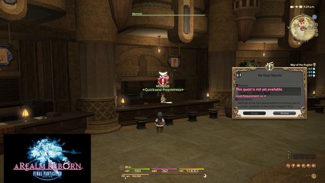 FFXIV ARR: Ultimate Noobie Guide Part 3 (Ul'dah (Pro Tips) + Story/Class Quests + Crafts and How to смотреть онлайн