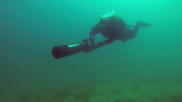 Diving with a scooter. Дайвинг с подводным буксировщиком смотреть онлайн