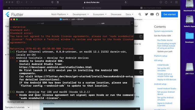 Flutter - Xcode - Android Studio - JDK | Install on Mac Os | in Tamil смотреть онлайн
