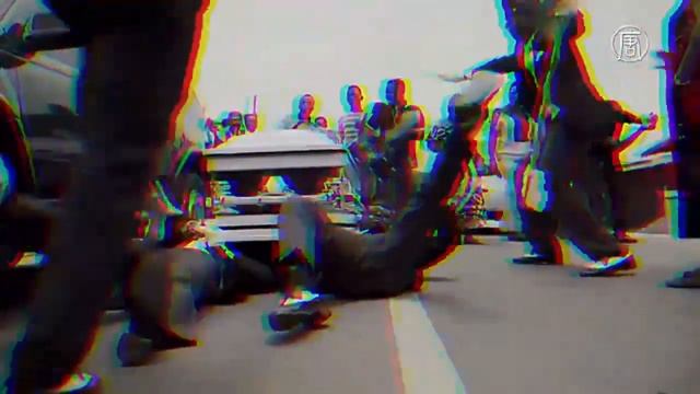 Негры несут гроб и танцуют под песню астрономия. Оригинал смотреть онлайн