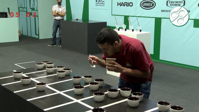 Carlos Cerquera, Colombia & Karin Kovácsová, Slovakia — 2021 World Cup Tasters: Round One