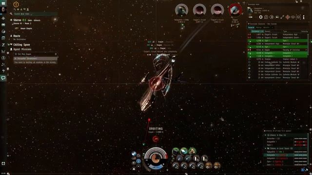 Eve Online 2020 - Our Man Dagan - Vexor Navy combat drone skill смотреть онлайн