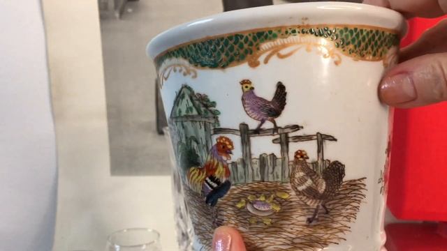 СТЕКЛО ВИНТАЖНОЕ✨ЧАЙНИК MOUSTIERS смотреть онлайн