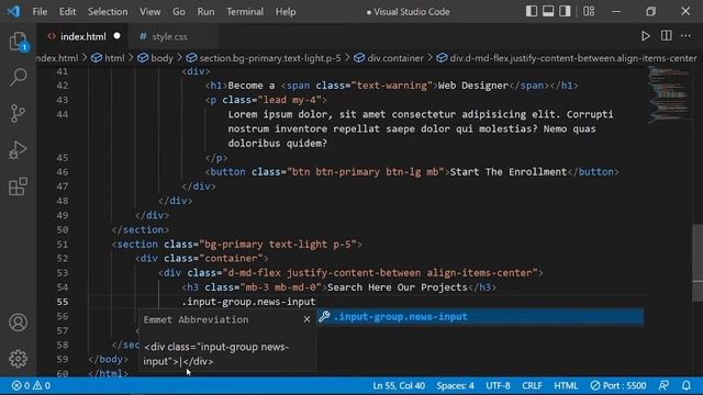 How To Make Landing Page Using HTML CSS & Bootstrap - code smashers #landingpage #bootstrap смотреть онлайн