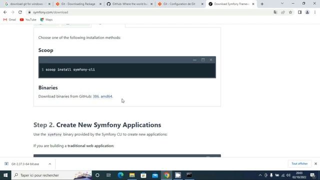 Tutoriel symfony 6 - Episode 3: Installer le client symfony sous windows смотреть онлайн