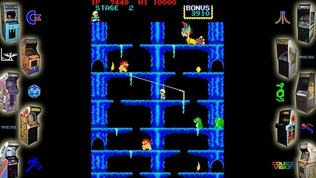 Roc 'n Rope Arcade Game - MAMECADE смотреть онлайн