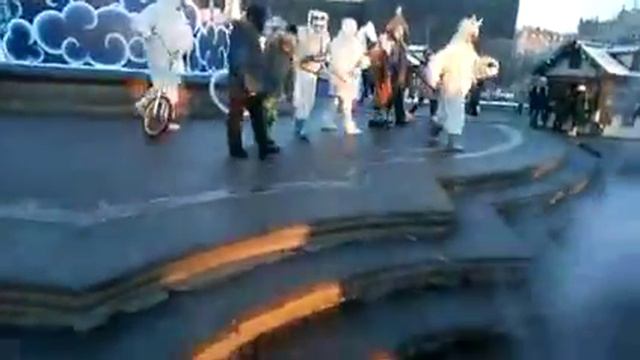 Рождество в Москве, рождественская ярмарка на Театральной площади смотреть онлайн