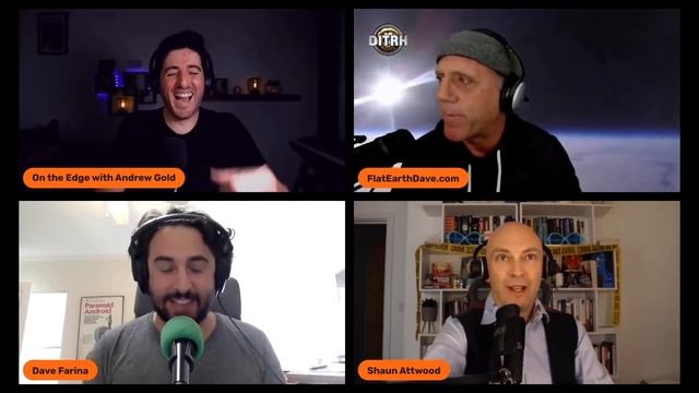 ДЕБАТЫ - Профессор Дэйв унижается кривляясь перед сторонником Плоской Земли Дэвидом Вайсом (DITRH) смотреть онлайн