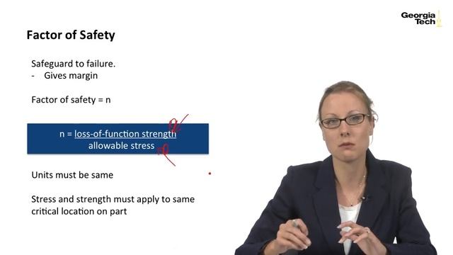 Module 12: Review of Stress, Strength, and Factor of Safety - Machine Design Part I смотреть онлайн
