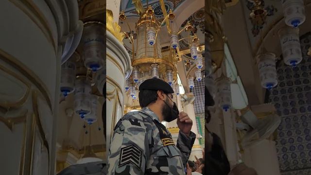 Ziyarat Rauda Al Madina Shariff..Madina mai salam Rasool allah and Amir al Momineen..💐💐 смотреть онлайн