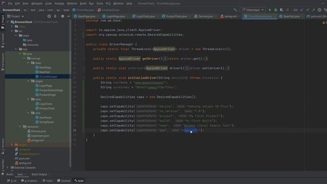 Appium With BrowserStack Cloud - Setup Tests смотреть онлайн