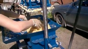 Производство арболита своими руками + арболитомешалка + вибропресс арболита