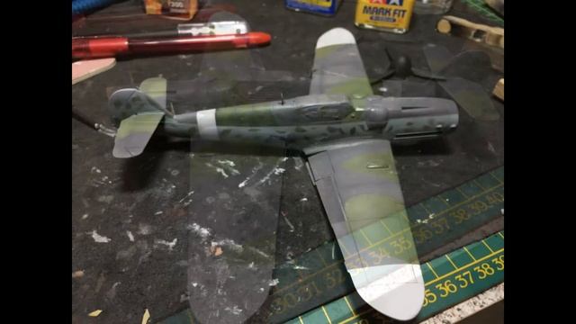 BF109 G-6 RUMANIAN AIR FORCE - HASEGAWA - 1/48 - Built / Montagem смотреть онлайн