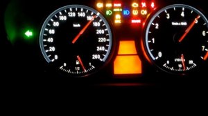 Тест индикаторов панели приборов BMW X5 E70