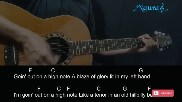 Dierks Bentley - High Note ft. Billy Strings Guitar Chords Lyrics смотреть онлайн