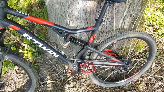 J'ACHETE DES PEDALES DE DH SUR WISH / 520s ROCKRIDER смотреть онлайн