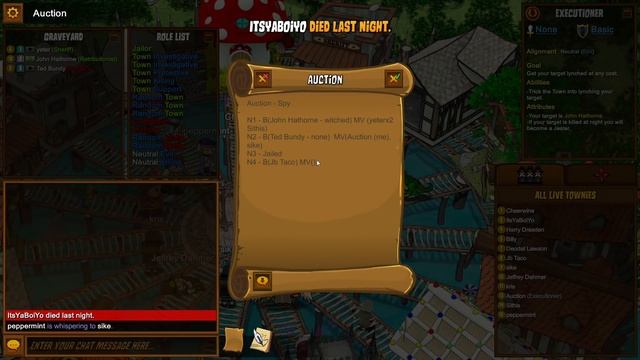 THE ULTIMATE EXE PLAY | Town of Salem Executioner Strategy смотреть онлайн