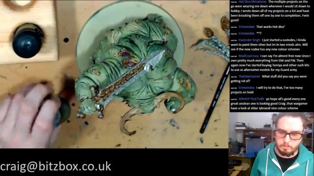 Painting The Great Unclean One - Bitzbox Live #33 смотреть онлайн