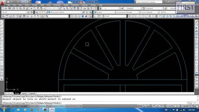 30. AutoCAD 2010 သင်ခန်းစာ၊ { Basic Floor Plan - 2 }, Lectured By Tun Tun Aung смотреть онлайн