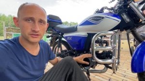 Маленький обзор на мопед Альфа после 7 тысячи км. пробега