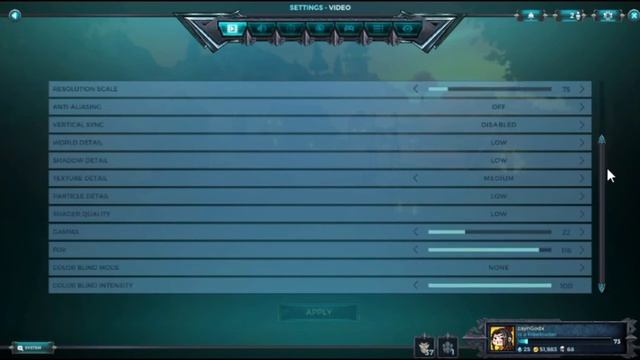 PALADINS SETTINGS AND OPTIMIZATION FOR LOW SPEC! [UNDER 1 MINUTE] смотреть онлайн