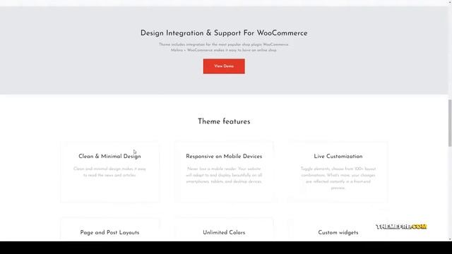 Melina - Personal Blog and Magazine WordPress Theme clean magazine Build Website смотреть онлайн