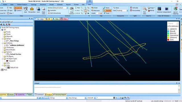 Geological Modelling Basics in Datamine Studio RM смотреть онлайн