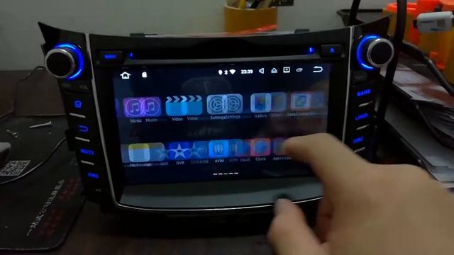 7 inch Android 7.1 os car radio for Hyundai I30/Elantra GT(2011-2017), GPS navigation, DVD player смотреть онлайн