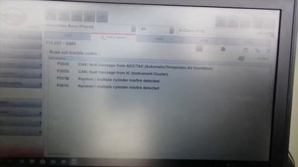 Mercedes Benz modified 38-pin OBD1 to 16-pin OBD2 Adapter with Toggle Switch v2