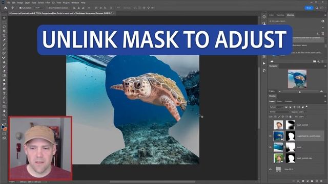 Double Exposure Effect: How to Combine Images in Photoshop | Tutorial for Beginners | Adobe смотреть онлайн