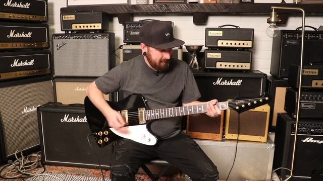 '76 Gibson Limited Edition Bicentennial Firebird Black | Review & Demo! смотреть онлайн
