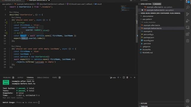 Unit-Testing: AAA Pattern смотреть онлайн