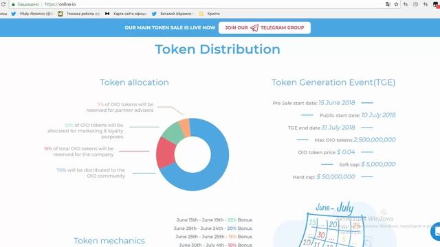 [ICO] [BOUNTY] ONLINE - Децентрализованную экосистема использования интернета смотреть онлайн