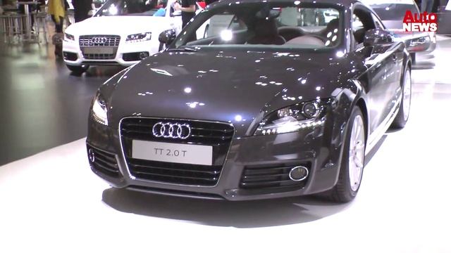 Audi TT-Facelift mit kleineren Motoren auf der AMI 2010 in Leipzig смотреть онлайн