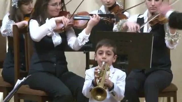 Tchaikovsky 'Neapolitan Dance' from Swan Lake, Arsen Safaryan with Artsakh Chamber Orchestra смотреть онлайн