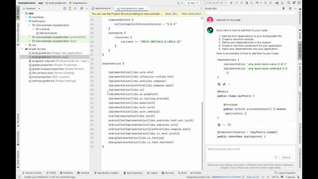 Android Studio Bot: Next-Level Android Development Assistant ?? #android #androiddevelopers #bot смотреть онлайн