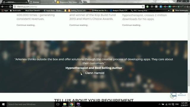 10.Responsive Website Design Using Bootstrap(Clients part) смотреть онлайн