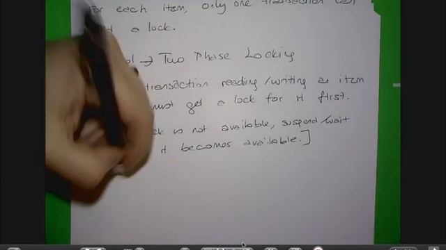 Database Systems, Concurrency Control with Locks смотреть онлайн